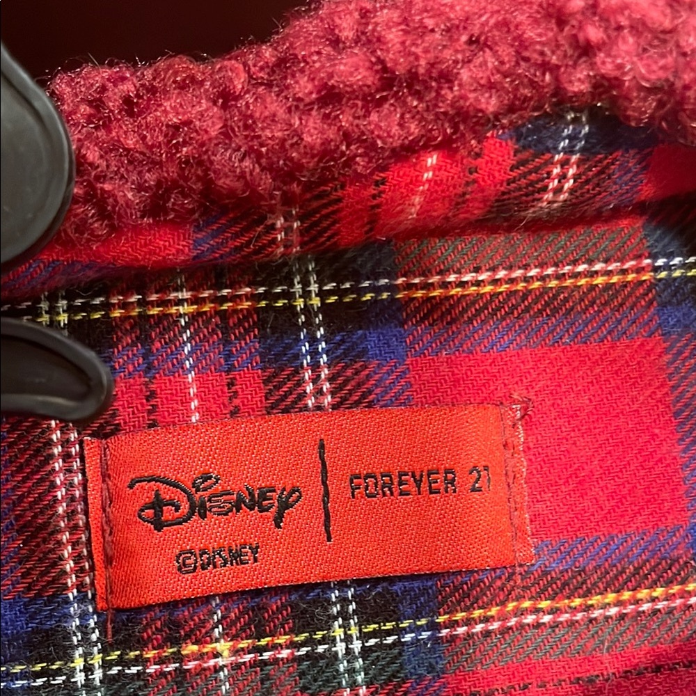 Disney x Forever 21 Red Plaid Garment - Picture 2 of 7